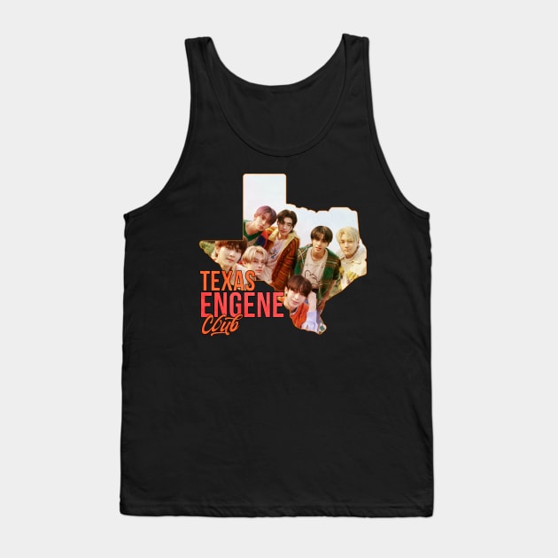 Texas ENGENE Club Enhypen Tank Top by wennstore